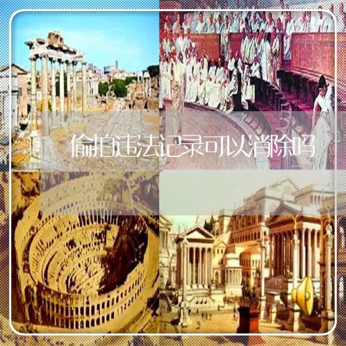 偷拍违法记录可以消除吗