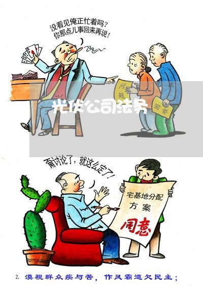 光伏公司法务