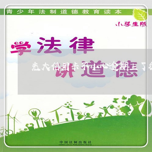 光大信用卡不小心逾期上了征信 光大信用卡不小心逾期上了征信