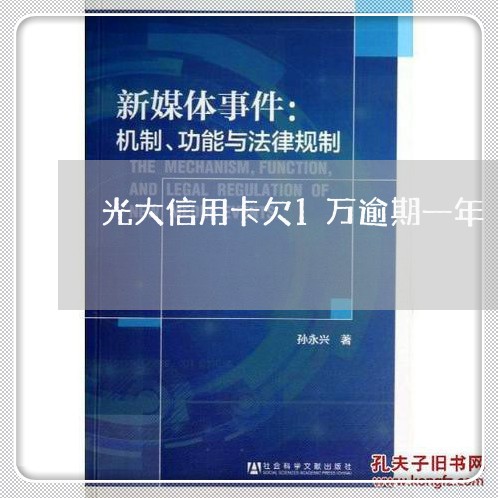 光大信用卡欠1万逾期一年/2023060549178