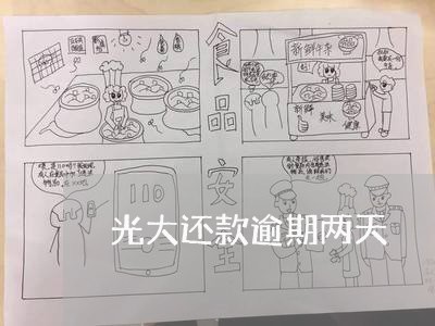 光大还款逾期两天/2023020251795 光大还款逾期两天/2023020251795