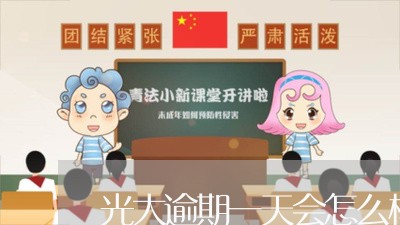 光大逾期一天会怎么样上海/2023032672715