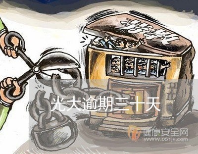 光大逾期三十天/2023013180505