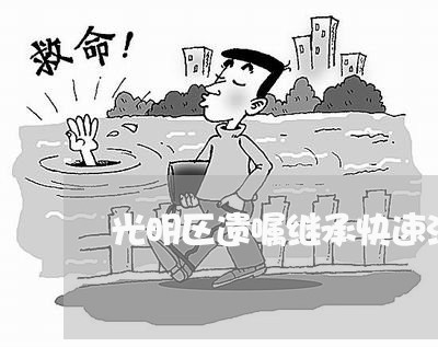 光明区遗嘱继承快速法律咨询