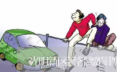 光明新区著名离婚律师怎么收费