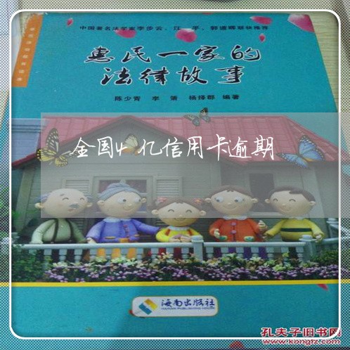 全国4亿信用卡逾期