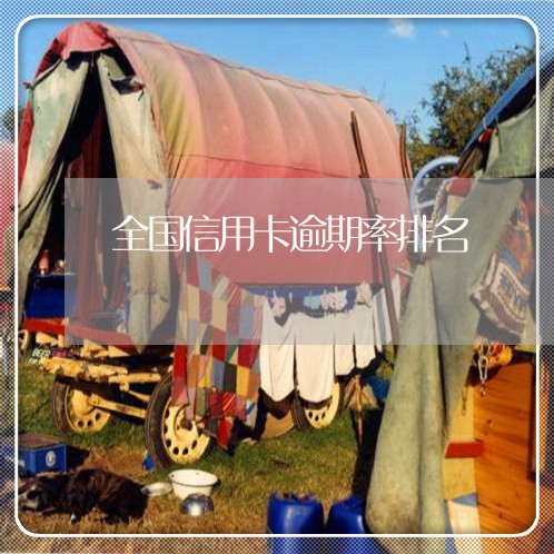 全国信用卡逾期率排名/2023061872594