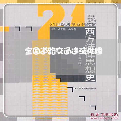 全国道路交通违法处理 全国道路交通违法处理