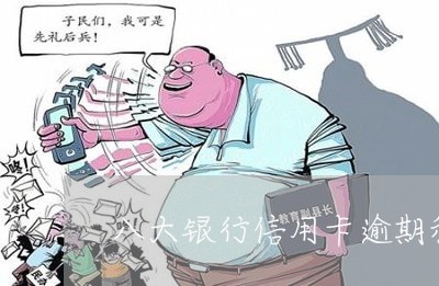 八大银行信用卡逾期利息 八大银行信用卡逾期利息