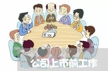 公司上市前工作