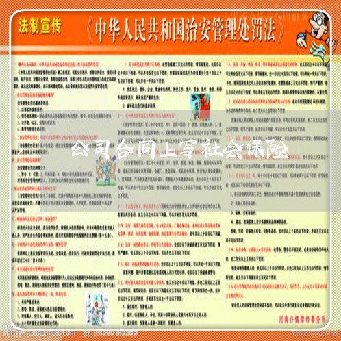 公司合同上写社会保险/2023011723378 公司合同上写社会保险/2023011723378