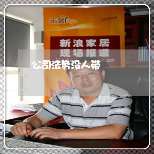 公司法务没人带 公司法务没人带