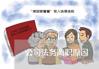 公司法务离职原因 公司法务离职原因