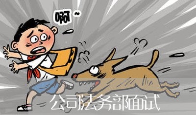 公司法务部面试 公司法务部面试