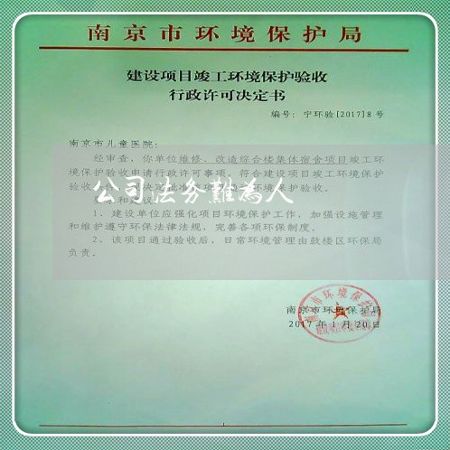 公司法务难为人