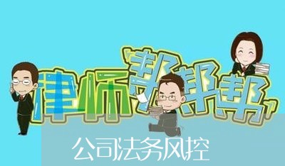 公司法务风控 公司法务风控