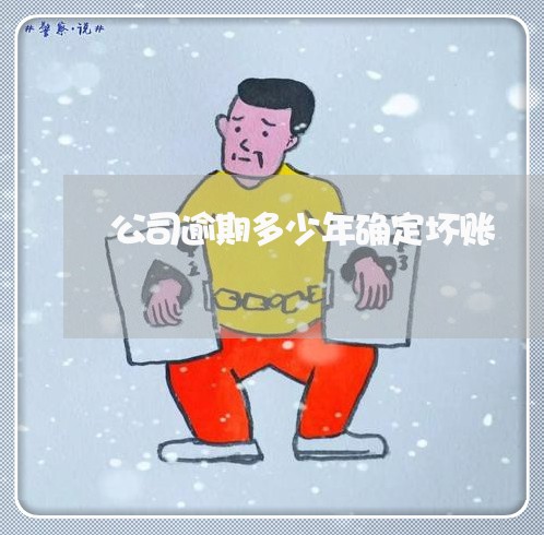 公司逾期多少年确定坏账/2023121043716