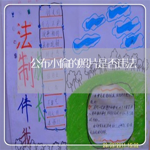 公布小偷的照片是否违法 公布小偷的照片是否违法
