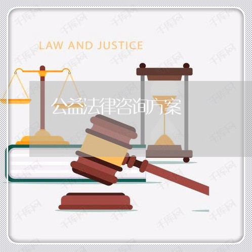 公益法律咨询方案