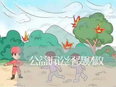 公益诉讼经费财政 公益诉讼经费财政