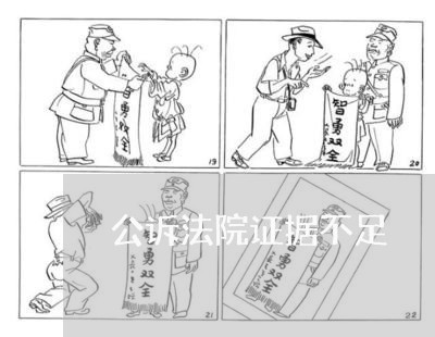 公诉法院证据不足 公诉法院证据不足