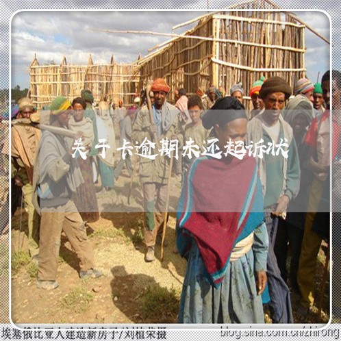 关于卡逾期未还起诉状