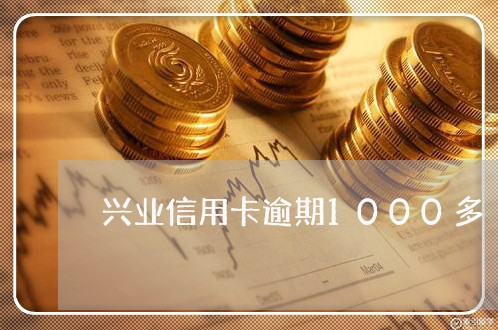 兴业信用卡逾期1000多/2023041847178