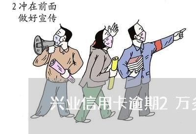 兴业信用卡逾期2万多/2023061630704