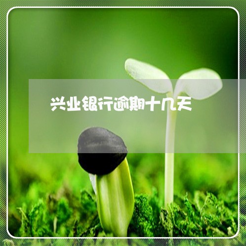 兴业银行逾期十几天 兴业银行逾期十几天
