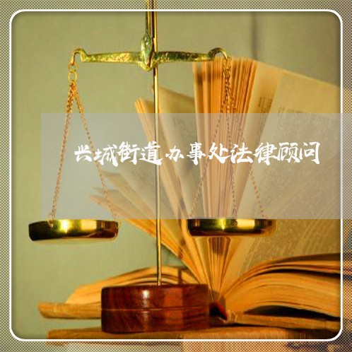 兴城街道办事处法律顾问/2023061948361