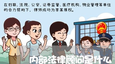 内部法律顾问是什么/2023061737284 内部法律顾问是什么/2023061737284