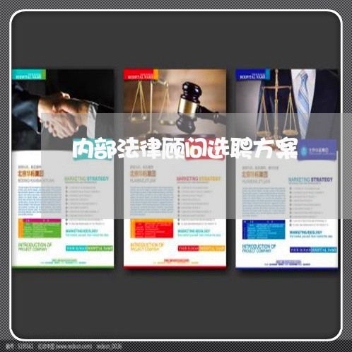 内部法律顾问选聘方案/2023061781693