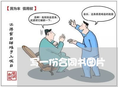 写一份合同书图片/2023041716979