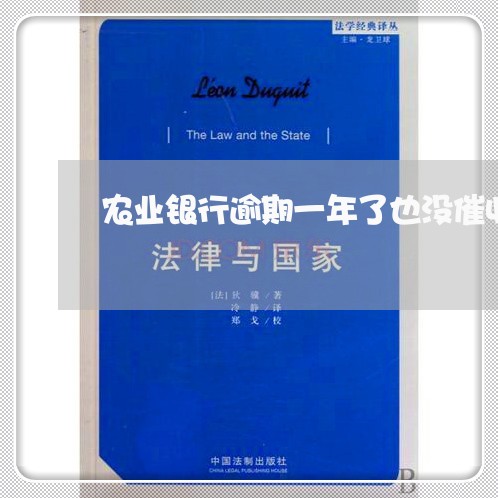农业银行逾期一年了也没催收 农业银行逾期一年了也没催收