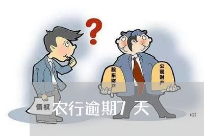 农行逾期7天