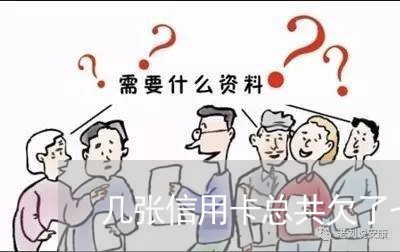 几张信用卡总共欠了七万