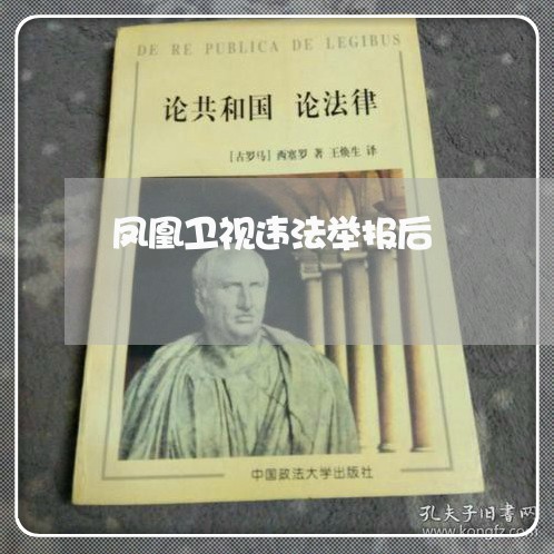 凤凰卫视违法举报后