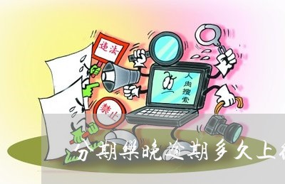 分期乐晚逾期多久上征信/2023032952692