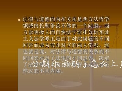 分期乐逾期了怎么上岸/2023031905938