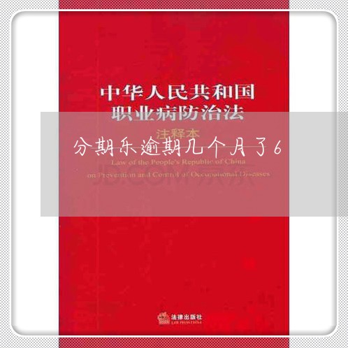 分期乐逾期几个月了6