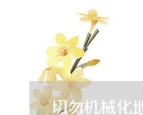 切勿机械化地执行法律 切勿机械化地执行法律