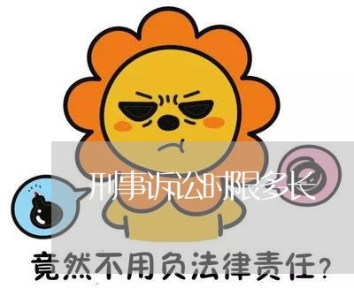 刑事诉讼时限多长