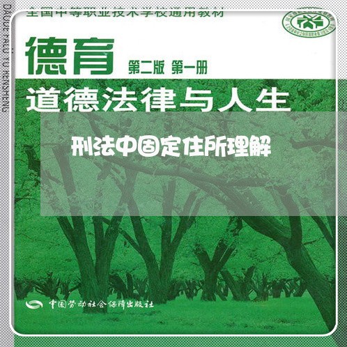 刑法中固定住所理解 刑法中固定住所理解