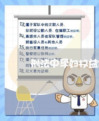 刑法中孕妇权益保障法 刑法中孕妇权益保障法
