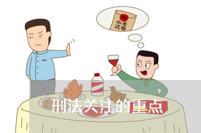 刑法关注的重点 刑法关注的重点