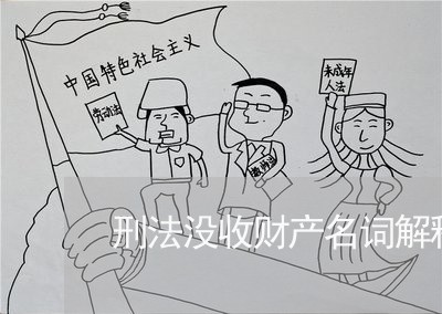 刑法没收财产名词解释 刑法没收财产名词解释