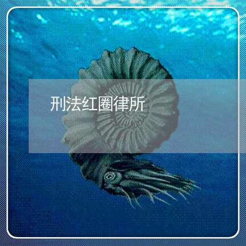 刑法红圈律所 刑法红圈律所