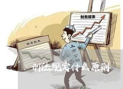 刑法规定什么原则 刑法规定什么原则