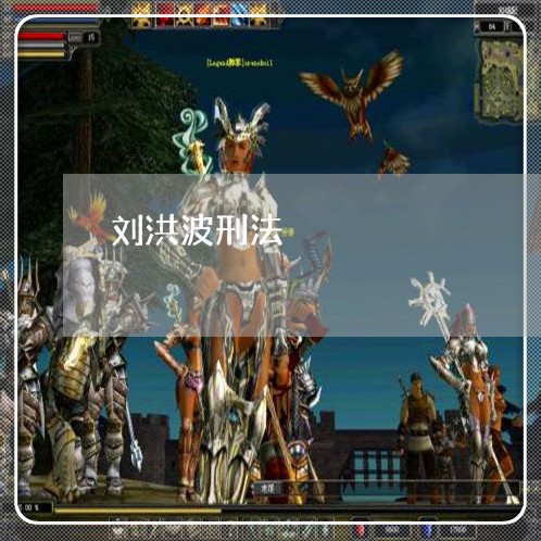 刘洪波刑法