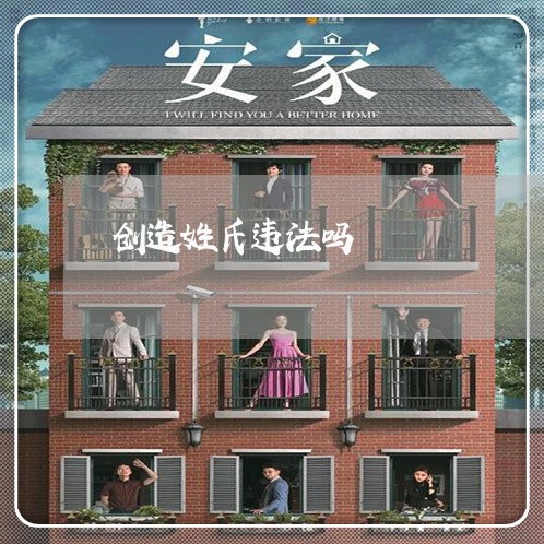 创造姓氏违法吗 创造姓氏违法吗